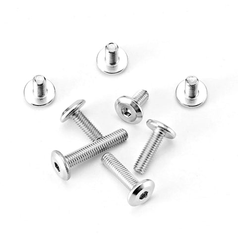 M3 Hex Socket Cap Screws Set 250Pcs Assortment Kit Flat Head Allen Bolts 304 Stainless Steel Fully Threaded For Furniture And DIY Projects