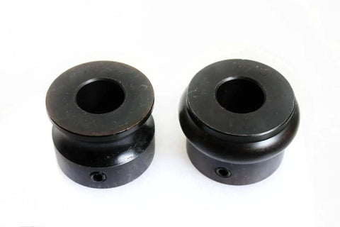19/32 Inch Round Bead Roll Dies Set for Metal Fabrication, Pro Grade Heavy Duty Dies, heat treated tool steel, set of 2