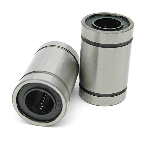 Two Pack LM8UU 8x15x24mm Linear Ball Bearings For CNC Machines And 3D Printers Smooth Motion Bushings 8mm Diameter