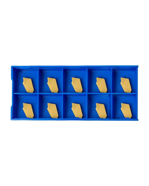 GTN-3 SP300 Grooving Carbide Inserts 10 Piece For CNC Lathe SPB326 332 Cut Off And Grooving Tool Holder With CVD Yellow Coating