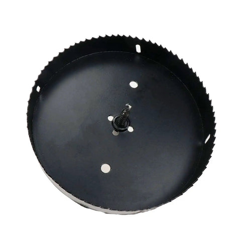 Heavy Duty 8 Inch Bi Metal Hole Saw Kit For Metal And Wood Rannb Bi Metal Cutter Set With Sharp Teeth For Drilling Holes