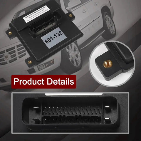Pre Programmed Plug And Play Fuel Pump Driver Module For GM Trucks And SUVs Fits 2007 2008 2009 Models with product details shown