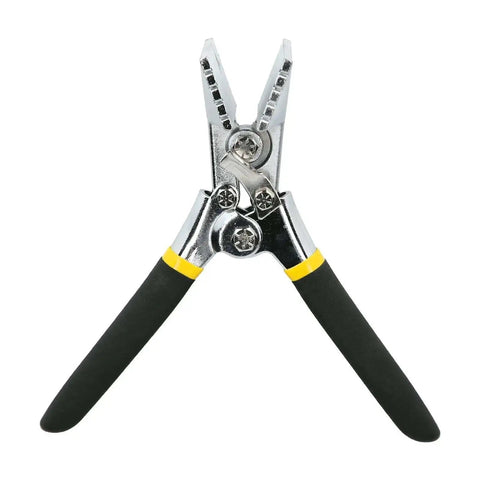 Pro Grade Sheet Metal Bending Pliers Hand Seamer 80mm with ergonomic handle for metal fabrication and DIY projects.