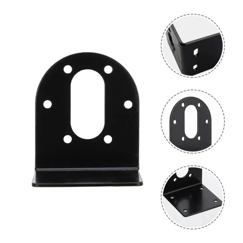 DC Motors Mounting Bracket And Gear Motors Mounting Holder 2 Pack No Frills For Support Stand Heavy Duty Metal Motor Bracket For Robotics Projects Easy Install Solid Mount Versatile Mounting Solution