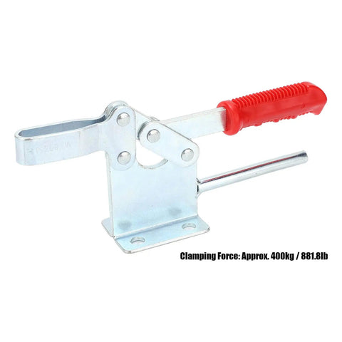 Beefy Heavy Duty Toggle Clamp With 881 Lb Holding Capacity And 220W Quick Release For Woodworking Jigs And Fixtures And Welding Projects