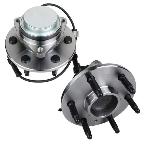 2WD Front Wheel Bearing And Hub Assembly For Chevy Tahoe Silverado Suburban Avalanche Express 1500 2500 GMC Yukon XL 1500
