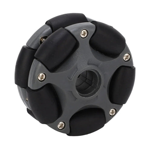 Omni Directional 58mm Plastic Wheel With Double Row 360 Degree Rotation For Robots Go Karts And ATVs Rugged Built To Last Sturdy Structure