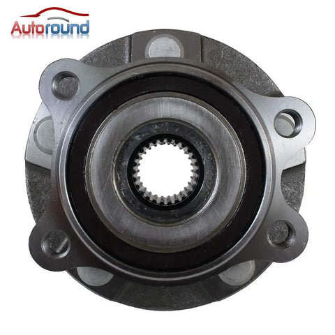 Front view of 2 Pack Front Wheel Bearing And Hub Assembly 513257 For Toyota RAV4 Prius V Corolla iM Scion tC xB Lexus HS250h 5 Lug