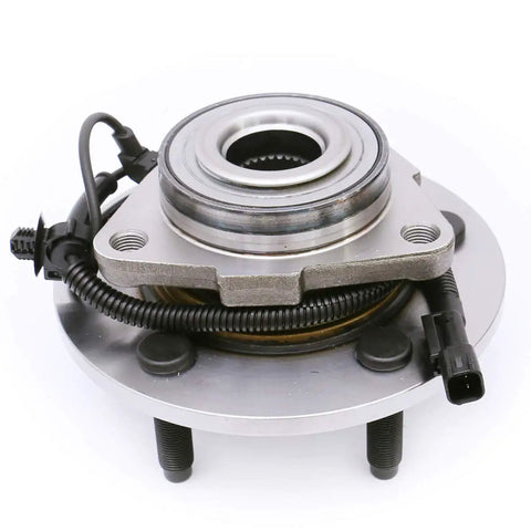 Front Wheel Bearing Hub Assembly For 2006-2008 Dodge Ram 1500 4 Wheel ABS 5 Lug Crew Cab And Standard Cab Front Left And Right Pair Set Of 2 OE Quality Ready To Roll