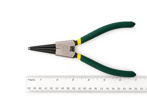 7 Inch Snap Ring Pliers Set 4 Piece Heavy Duty Retaining Ring Pliers Kit For Internal And External Circlips Straight And Bent Jaw Options