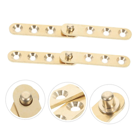 Copper Pivot Hidden Door Hinges 4 Piece Set For Cabinets And Bookcases Built To Last Heavy Duty Invisible Door Hardware