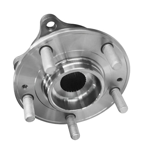 Close-up view of 2 Piece Front Wheel Bearing Hubs Assembly With 5 Lug Replacement For Hyundai Sonata 2016 2019, Tucson 2016 2021