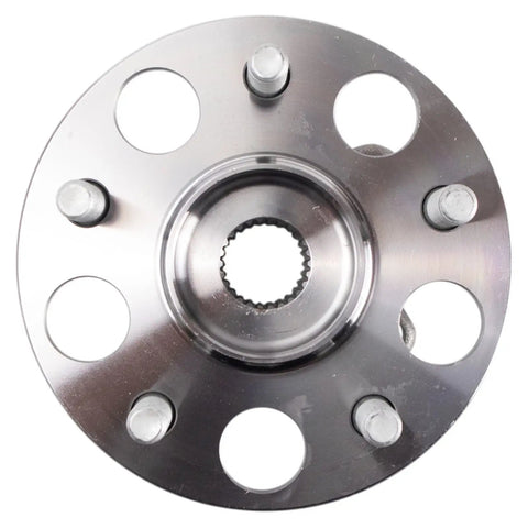 Front view of Rear Wheel Bearing And Hub Assembly Pair For 19-23 Toyota RAV4 All Wheel Drive, 20-23 Camry AWD