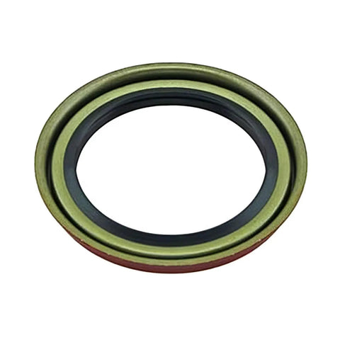 Front view of seal from Beefed Up Front Wheel Bearing Hub Assembly Replacement Kit For Ford F-150 RWD 1975 Through 1996 With OEM WTA13x2 WTA12x2 And WS4148x2 Bearings And Seals Easy Install, Durable OEM Grade Upgrade.