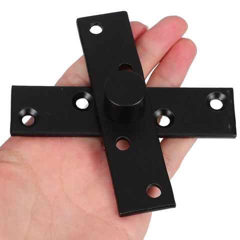 Durable Metal Full Rotation Heavy Duty Pivot Hinge For Hidden Doors And Bookcases Invisible Rotatable Hinge For Wood Doors Easy Install