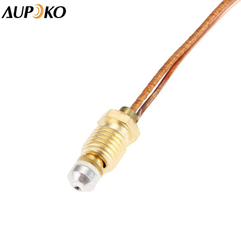 Aupoko thermocouple patio heater replacement part with brass threaded fitting and copper probe, 350 mm, M8 x 1 end