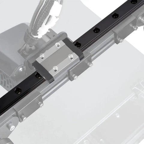 600mm Linear Rail With MGN12H Carriage Blocks For DIY 3D Printers And CNC Machines Heavy Duty Bearing Steel Rail Rust Resistant