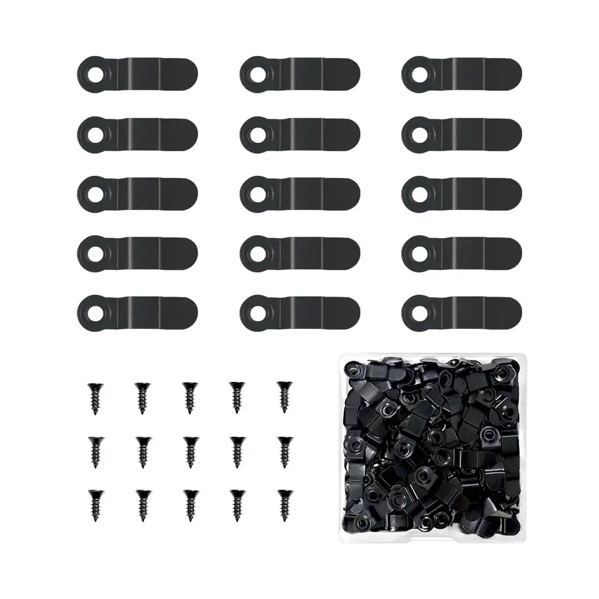 metal picture frame turn buttons set - 100 Piece Kit 🍁...