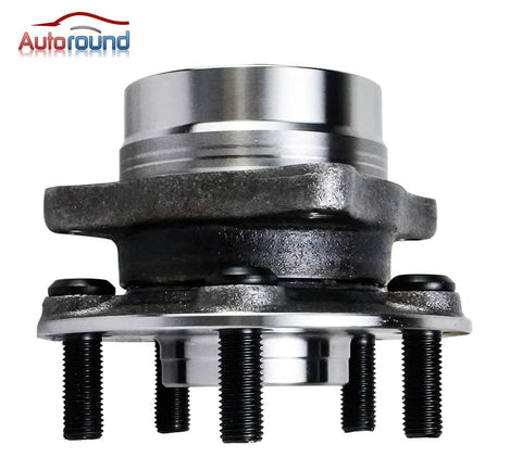 Side view of 2 Pack Front Wheel Bearing And Hub Assembly For Toyota Prius 2004 Through 2009 5 Lug Non ABS Replacement Direct Fit