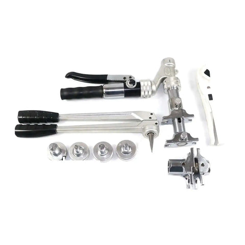 Heavy Duty Hydraulic Pex Press Tool IG-1632AZ For 16-32mm Pipes, REHAU System Ready, Includes Two Sets Of Dies, Kit