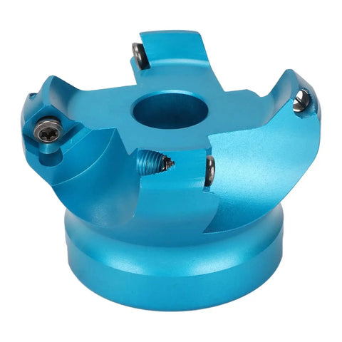 CNC Lathe Face Mill With Four Flutes High Efficiency Milling Cutter For Metal Machining Aluminum Alloy Face Mill Head