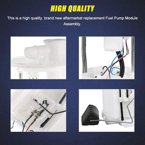 Fuel Pump Module Assembly E8874M Fits 2005 2006 2007 2008 Toyota Corolla And Matrix L4 1.8L close-up and side view