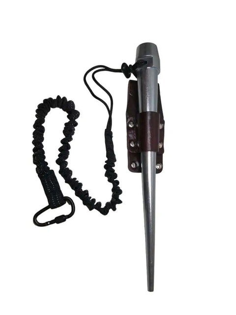 Beefed-Up Heavy Duty Broad Head Bull Pin Alignment Punches Cone From 1-1/4 In To 5/16 In 13.75 In Long Heat Treated AISI 4135 Alloy Steel
