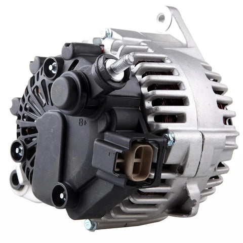OE Replacement Alternator Compatible With Hyundai Santa Fe 2005 2006 Sonata 2005 2008 Tiburon 2005 2009 Tucson 2005 2006 And Kia Optima 2005 2010 Kia Sportage 2005 2006 11188 Ready To Roll Plug And Play Electrical Power Generator with visible plug
