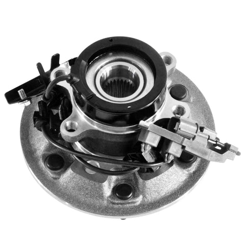 Front Wheel Bearing And Hub Assembly For 2004 2008 Chevy Colorado Canyon Isuzu I350 I370 4WD 6 Stud Hub With ABS close-up