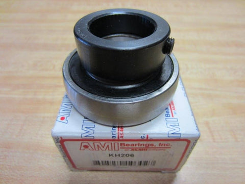 Single KH206-30 Narrow Inner-Ring Eccentric Collar 30 mm bearing insert on box
