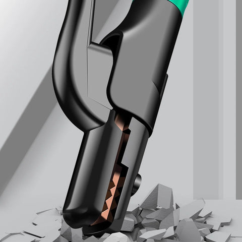 Heavy Duty Welding Electrode Holder And Arc Welding Ground Clamp With Copper Jaw 300 Amp High Conductivity Plier close-up