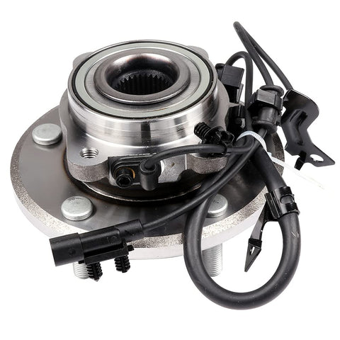 Rear Left Wheel Hub Bearing Assembly For 2014-2015 Ram ProMaster 2500 3500 shown in close-up view, with connectors and wiring.