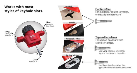 Slot Marking Tool Set For Keyhole Slots And Hangers Without Measuring Or Templates No Guesswork Needed Recessed Marker