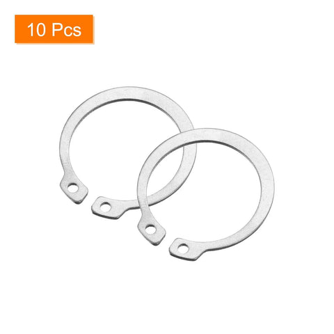 10 Pack 35.2mm External Retaining Rings 304 Stainless Steel Circlips Snap Rings For Valves And Electrical Appliances