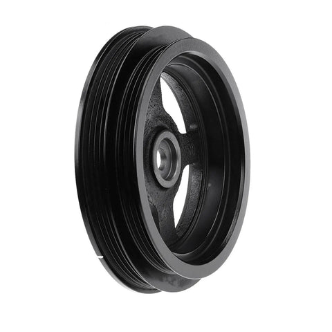 Side view of Engine Harmonic Balancer And Crankshaft Pulley For Scion xA xB 2004 2006 And Toyota Echo 2000 2005 1.5L DOHC Naturally Aspirated