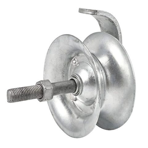 5-inch galvanized steel pipe track roller for 1 5/8-inch pipe, pack of 2