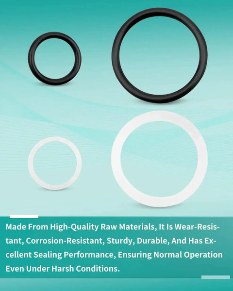 Seal Packing Kit for 746 Hydraulic Punch Driver Replacement 14552 showing black and white circular seals.