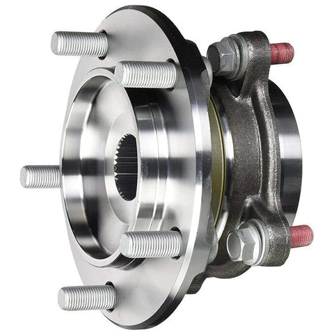 Front Wheel Bearing Hub Assembly 4WD 5 Lug Fits 2008 To 2018 Toyota Sequoia And 2005 To 2018 Toyota Tundra 4x4 Two Piece Set