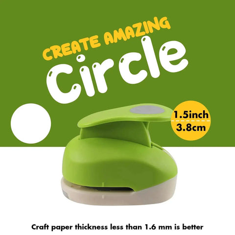 1.5 Inch Circle Hole Punch For Crafts And Scrapbooking Create Perfect Circles For Card Making DIY Photo Albums Gift Tags