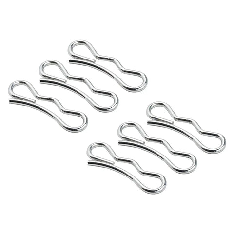 Six Pack Bow Tie Cotter Pins 71404040 Compatible With Husqvarna MTD Craftsman Cub Cadet Ariens Z Force RZT LGT SLTX LGTX GT LTX GS