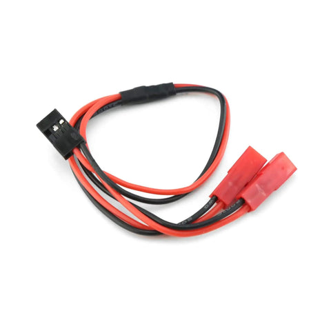 Beefy Dual 15000 RPM RC Brushless Motor Cooling Fan With 42mm Aluminum Heatsink For 4274 4068 4268 Motors wiring harness