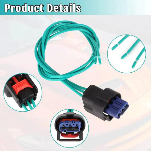 Dodge Exhaust Valve Actuator Connector Plug N Play Pigtail for Challenger Charger Chrysler 300 Heat Shrink Harness