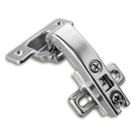 Nickel-plated steel hinge from 2pcs Set 90 Degree Concealed Door Hinges For Kitchen Cabinets And Wardrobes With Soft Close Damper