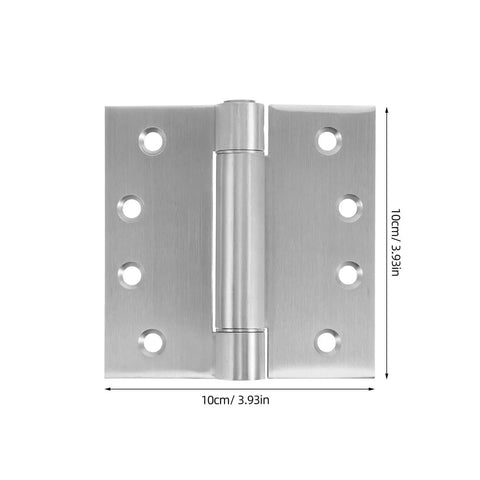 Self Closing Stainless Steel Spring Hinges For Doors With Quiet Operation Heavy Duty Interior And Exterior Door Hardware For Residential Use By VillCase Moisture Resistant Durable Hinges Ideal For Kitchens Bathrooms And High Traffic Entryways