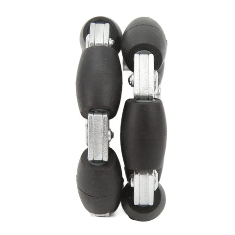 60mm Aluminium Alloy Omni Wheel For Robots With Anti Slip Surface And 360 Degree Rotation Replacement Wheel Featuring 10 Rubber Rollers