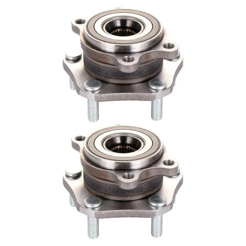 Hub Bearing Assembly 2 Piece Front Axle Left Right With ABS Tone Ring Sensor Fits Nissan Qashqai Rogue Five Lug Wheel Hubs