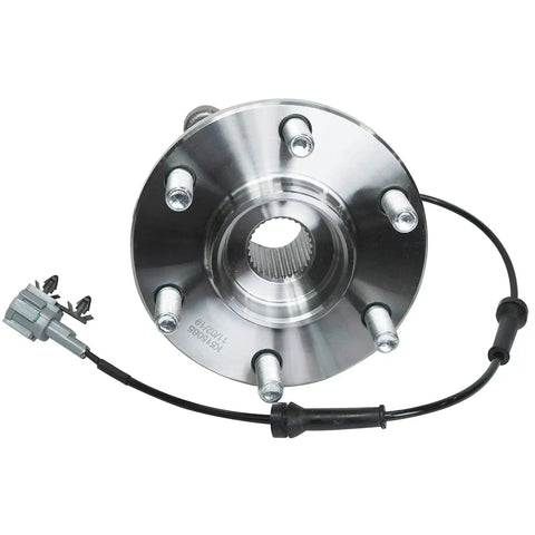 Pair Front Wheel Bearing Hub Assembly For 2005 To 2019 Nissan Frontier 2005 To 2012 Pathfinder 2005 To 2015 Xterra 2009 To 2012 Suzuki Equator 6 Lug 4WD ABS Compatible Ready To Roll