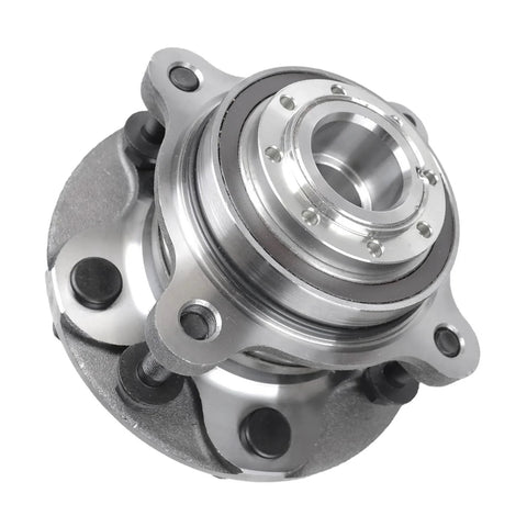 Close-up of 2 Front Wheel Bearing Hubs For RWD Toyota Tundra 2007 To 2021 And Sequoia 2008 To 2021 Replacement Hub Assembly Kit