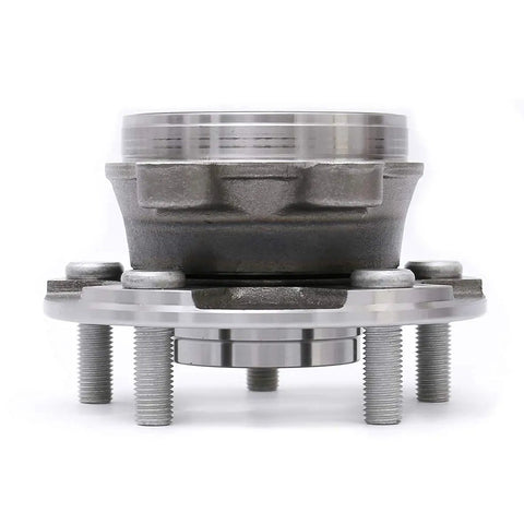 Front view of Front Wheel Bearing Hub Assembly Set for 2006 2012 Toyota RAV4 3.5L V6, 2013 2018 RAV4, 2011 2016 Scion tC Manual Transmission