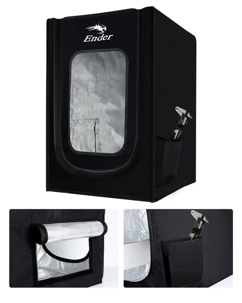 Beefy 3D Printer Enclosure Fireproof And Dustproof Tent with protective cover for Ender 3 printers, dimensions 480x600x720mm